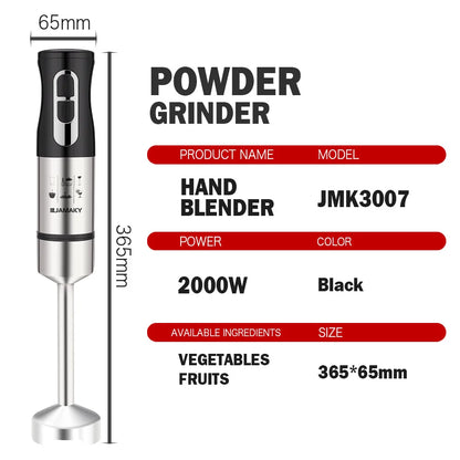MixPlusPro PowerGrind 2000W Hand Blender